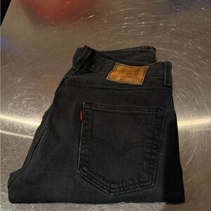 Levi's 501s, garment dyed
